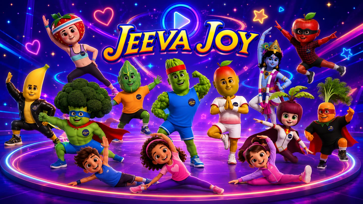 Jeeva Joy kids workout β slide 5